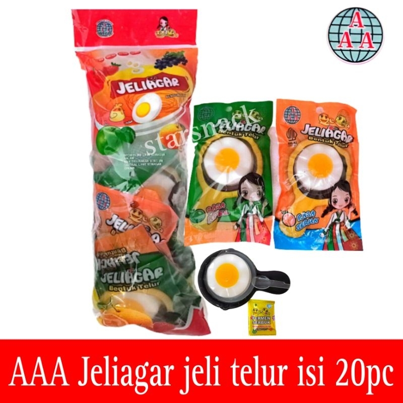 

Jeliagar permen jeli telur mata sapi isi 10pc