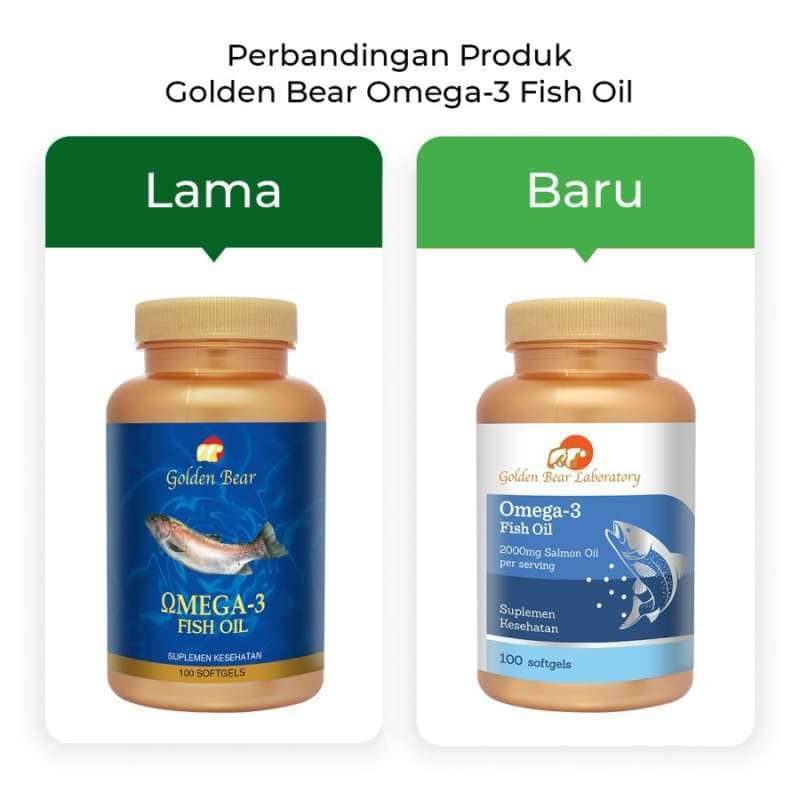 Golden bear Omega 3 Salmon Fish Oil