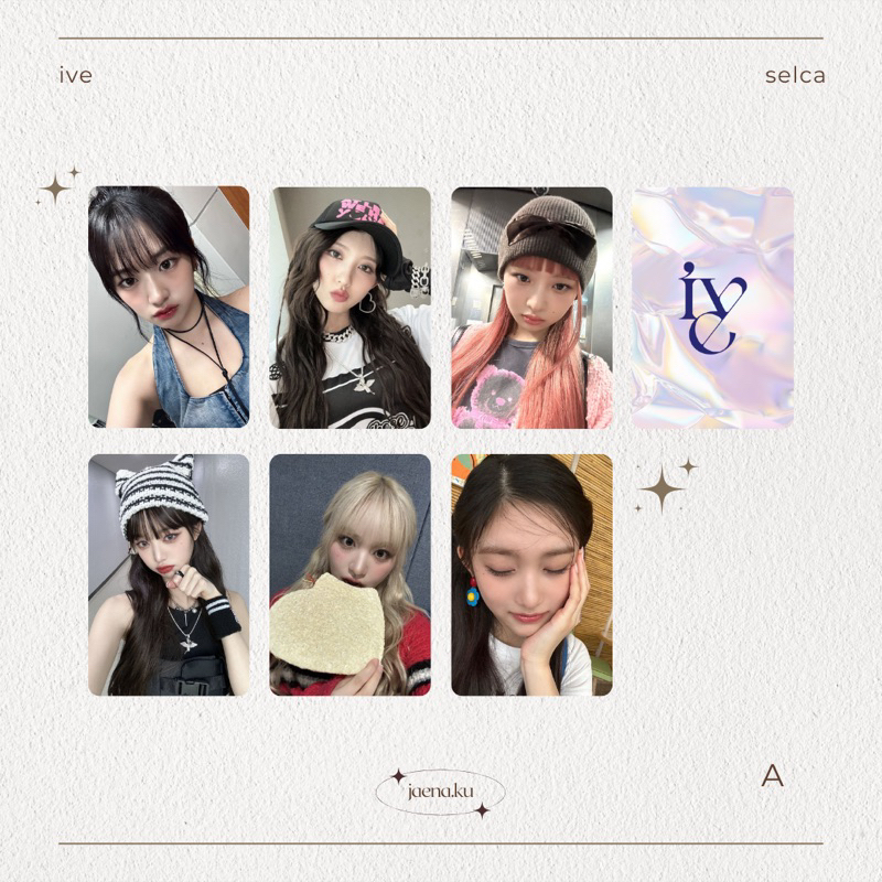 [IVE] PHOTOCARD SELCA 3 IVE