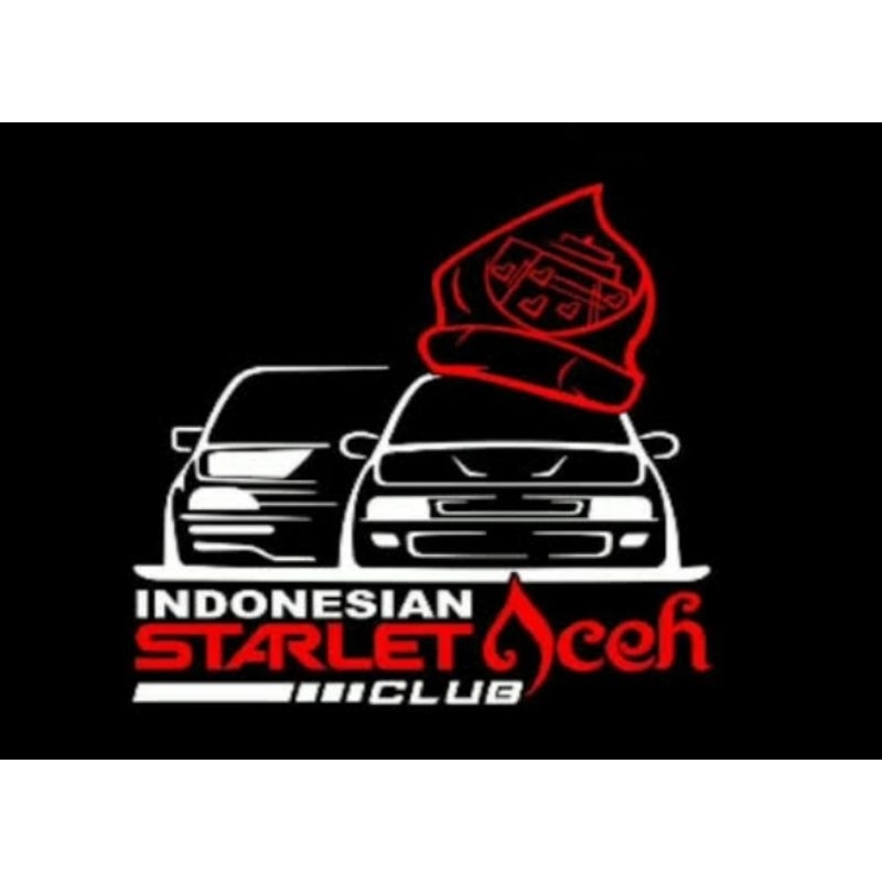 

Stiker cutting Starlet Club Aceh