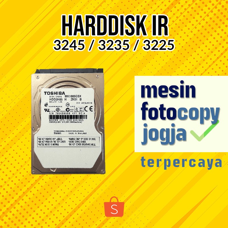 Harddisk CANON IR3245 IR3235 IR3225