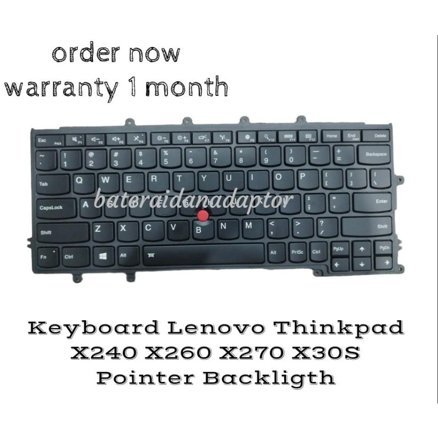 Keyboard Thinkpad X240 X250 X260 X270 X30S Pointer Backlight