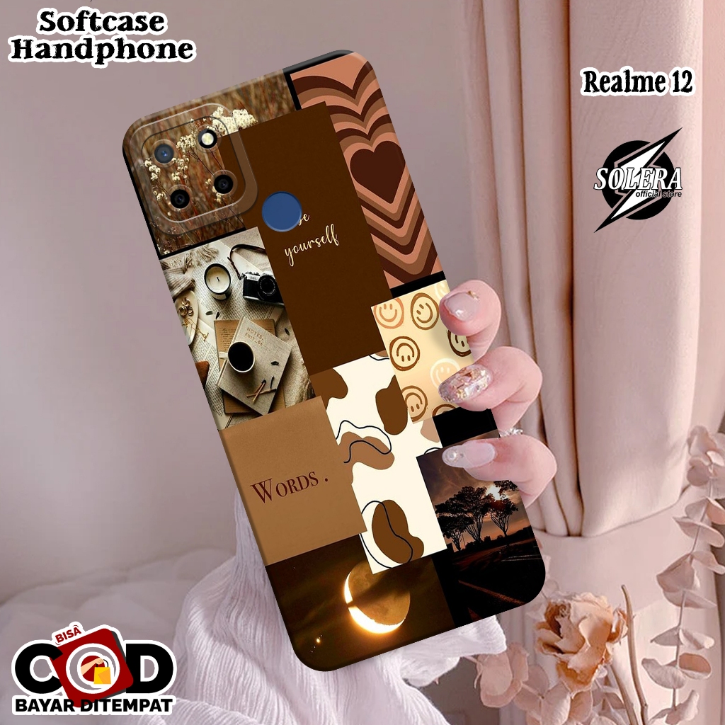 Case Realme C12 Softcase Realme C12 Terbaru Silikon Pro Camera Fashion Case Aesthetic Cover Hp Kesin