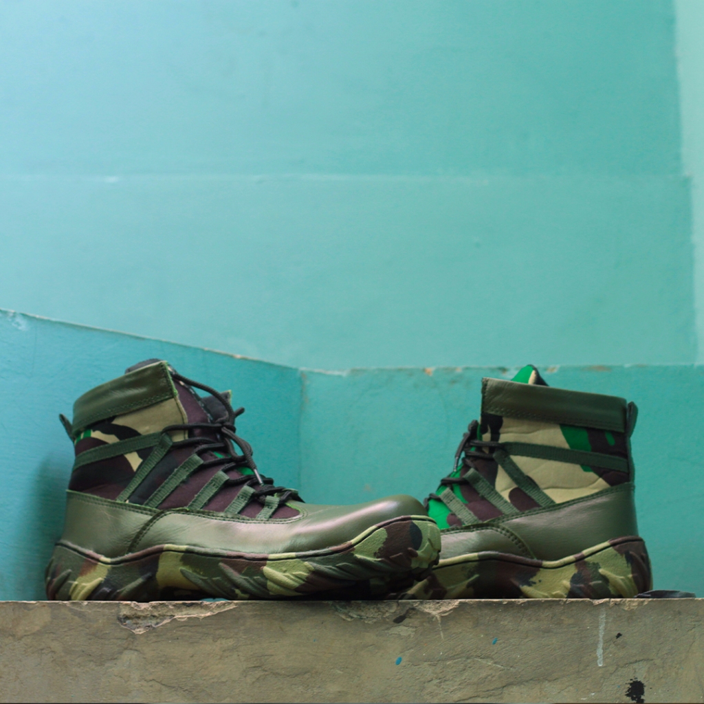 SEPATU SAFETY SHOES PDL M2 LORENG LOW UJUNG BESI HANDMADE ORIGINAL ARBOO FOOTWEAR