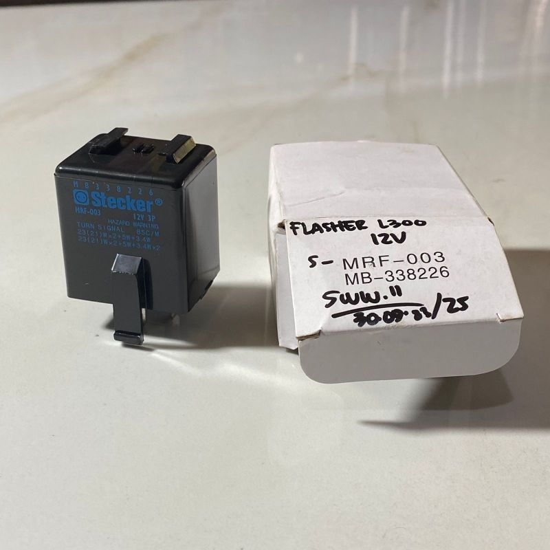 STECKER Switch Flasher Weser Mobil L300 12V S-MRF-003