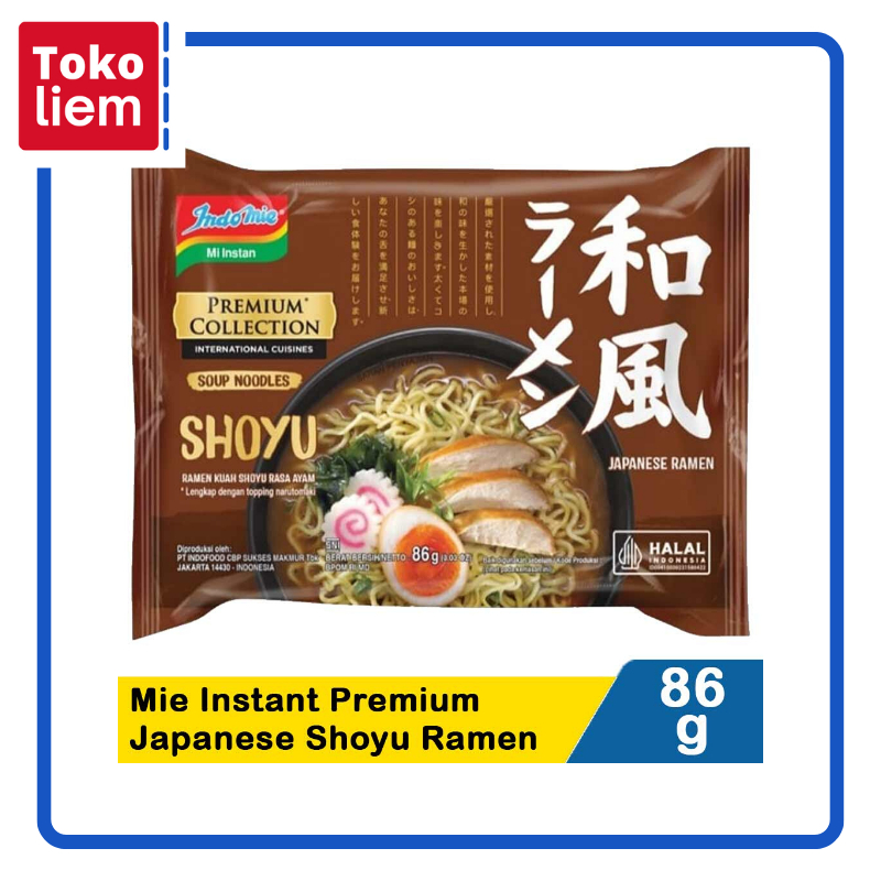 

Indomie Mie Instant Premium Japanese Shoyu Ramen 82G