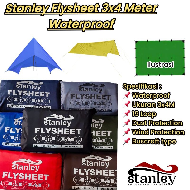 Flysheet 3x4M Flyshet 3x4M flysheet 2x3M / Flysheet 3x3M / Flysheet 4x6M original high quality