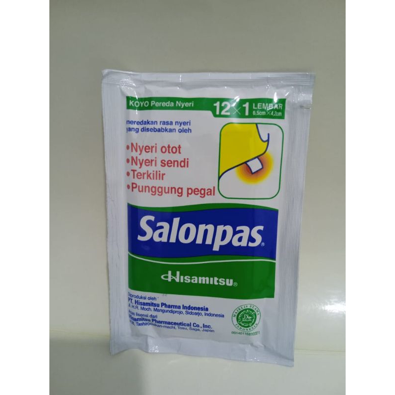 Salonpas putih 12x1