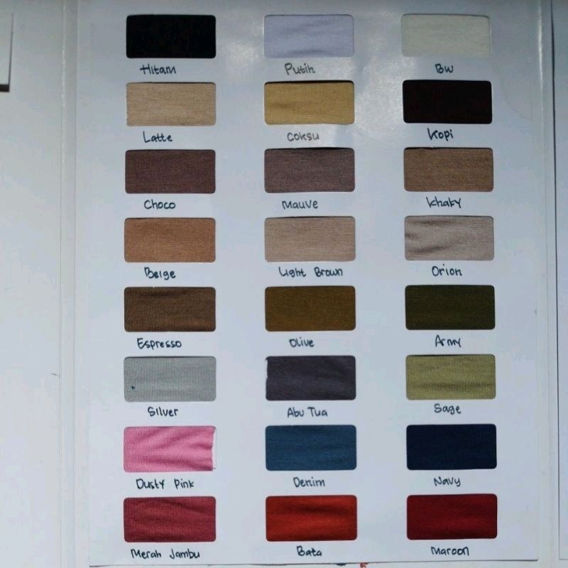 Spandek rayon kiloan