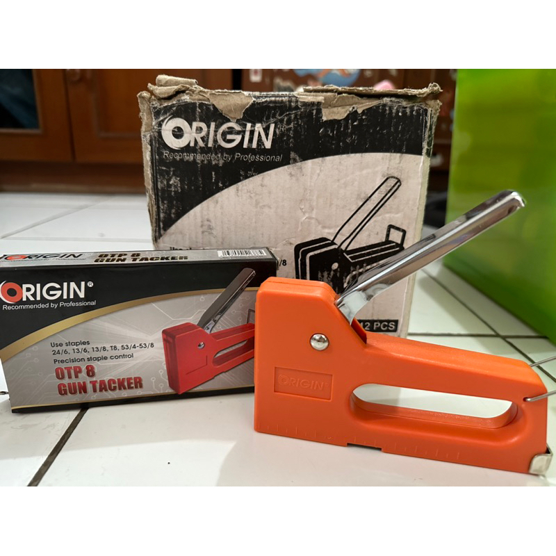 

Stapler tembak/gun tacker OTP 8 ORIGIN