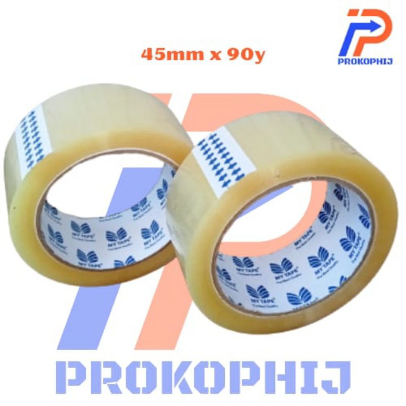 

Lakban Bening 45mm x 90Yard Full 82Meter Lakban Mytape Lakban 2inch Kualitas Daimaru