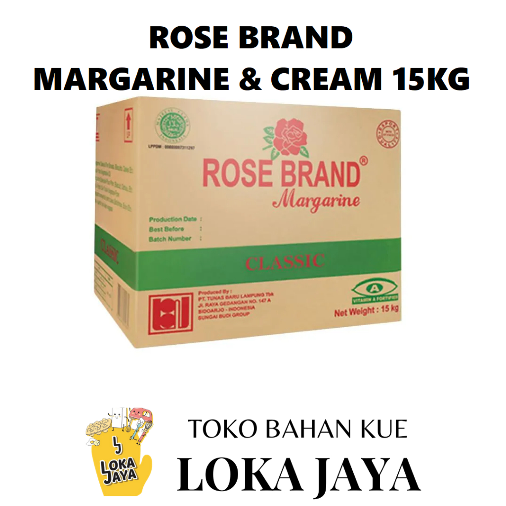 

ROSE BRAND MARGARINE & CREAM 15KG