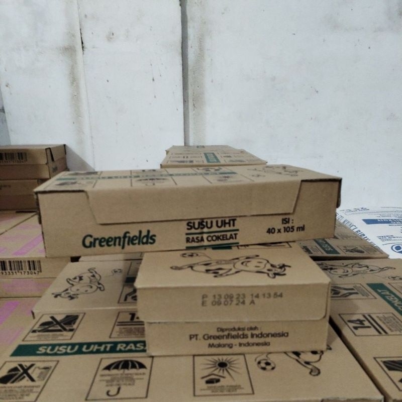 

Greenfields coklat susu uht 105 Ml X 40 pcs( 1 karton)