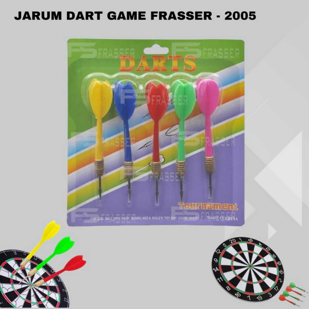 Frasser Dart Jarum Panah Papan Dart Panahan Dinding Board Busur Olahraga Lemparan 2010