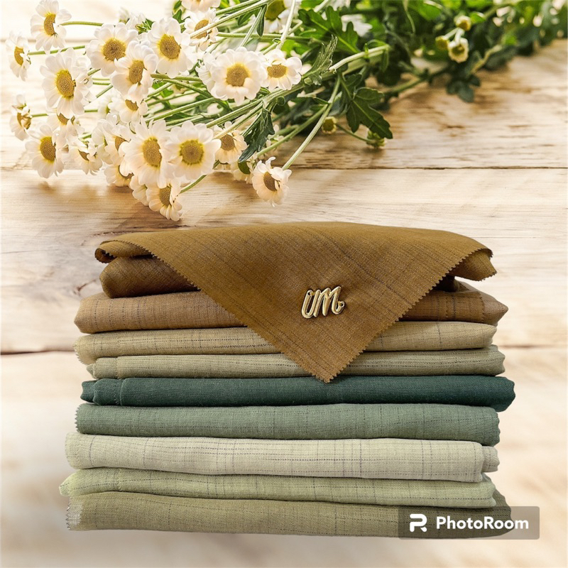 Hijab Waffle polos um