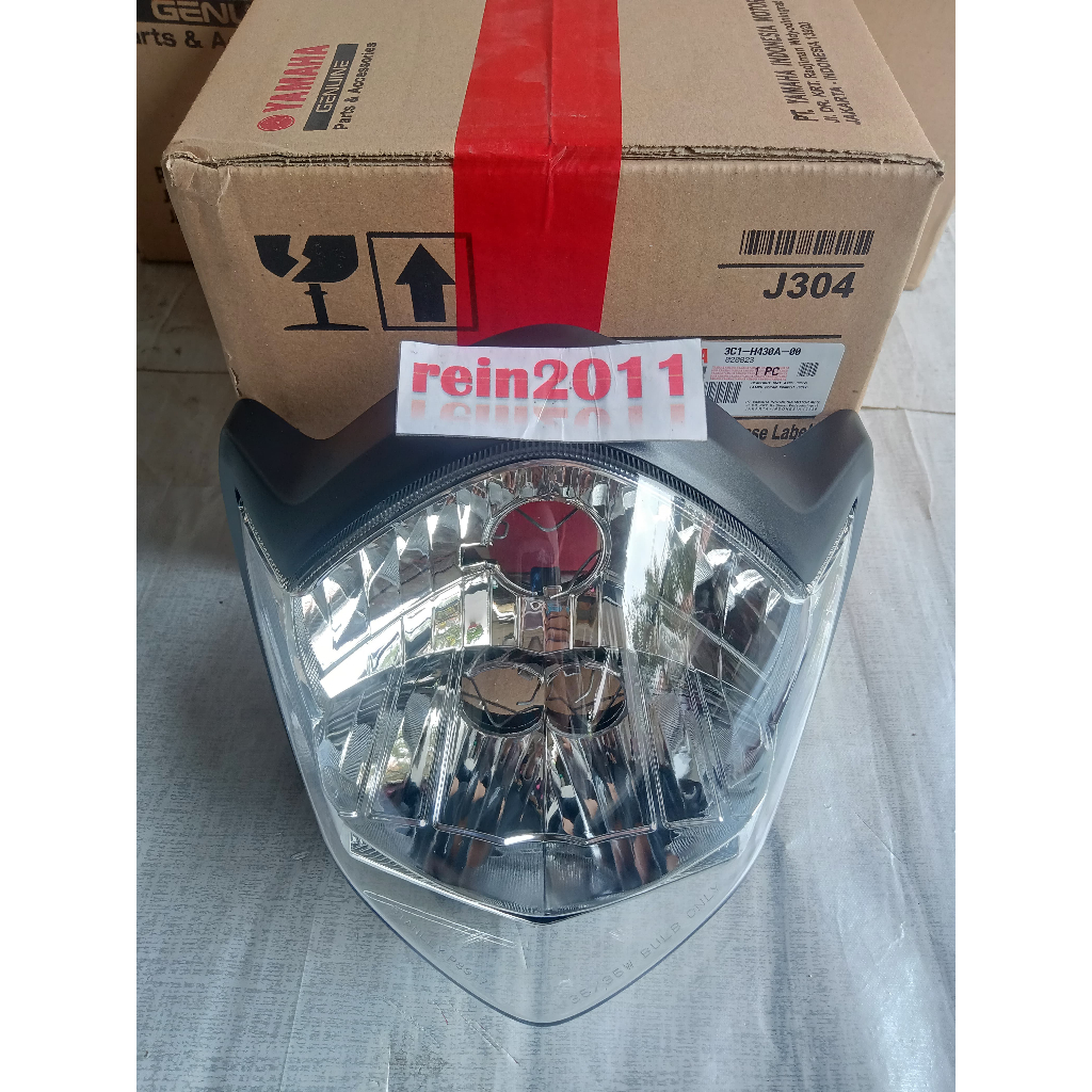 REFLEKTOR LAMPU DEPAN VIXION 2010 - 2012 ASLI ORI YAMAHA 3C1 H430A 00