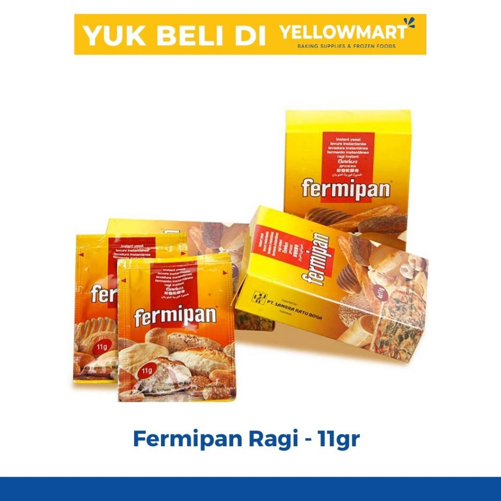 

FERMIPAN - Ragi Instan 11gr