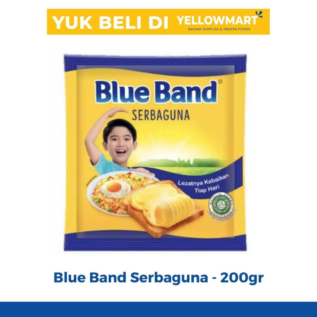 

BLUEBAND - Mentega Margarine Serbaguna 200gr