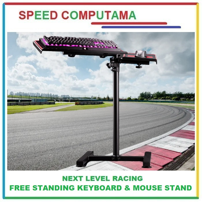 Next Level Racing Free Standing Keyboard Mouse Stand Add On - Kursi Chair Simulator Sim Game Gaming 