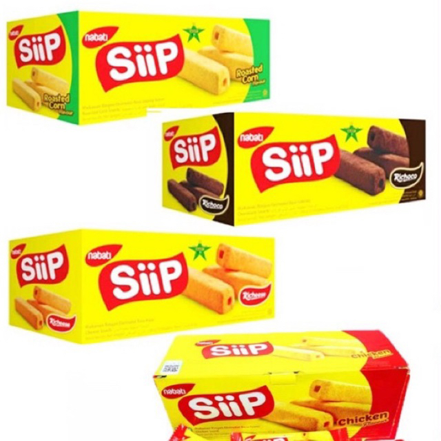

Nabati SIIP Box isi 20 Sip richesse richoco chicken corn MURAH!