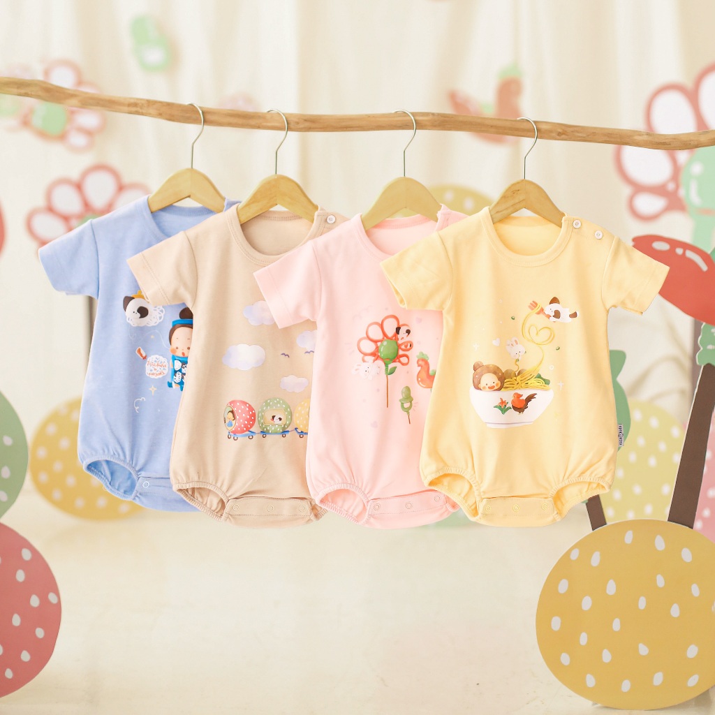 Nice Kids X Reejools - Jadools Baby Bodysuit (Baju Bayi One Piece Jumper Bayi)