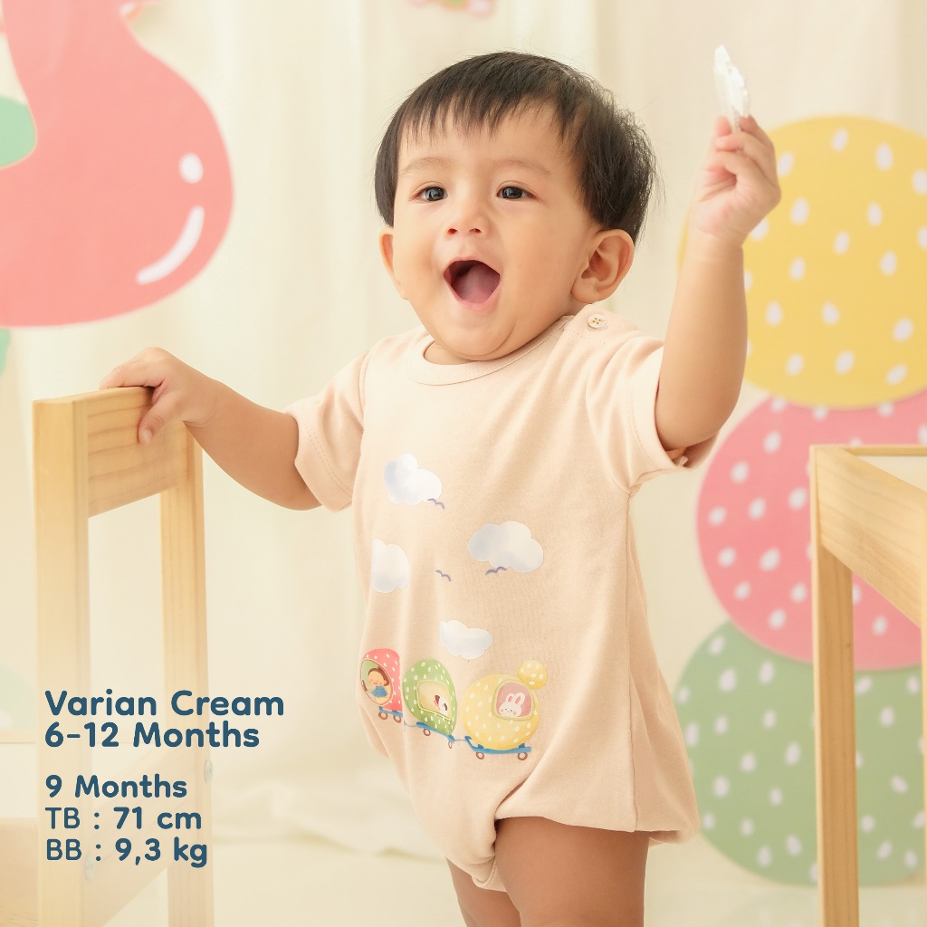 Nice Kids X Reejools - Jadools Baby Bodysuit (Baju Bayi One Piece Jumper Bayi)