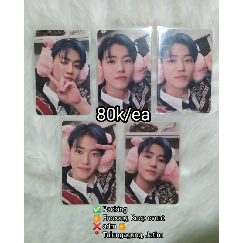 Jaemin Pink Christmas NCT Dream