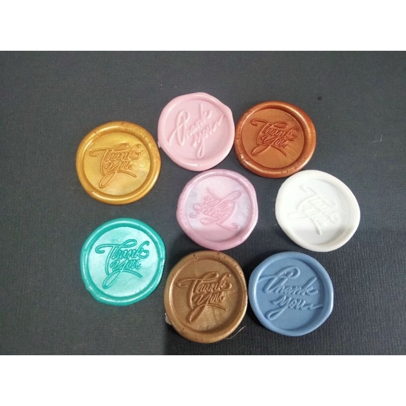 

wax seal, ucapan thank you, tutup amplop,rustic