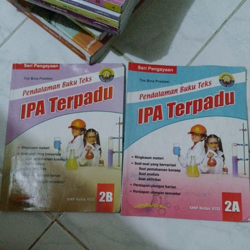 

PBT IPA Terpadu kelas VIII A dan B