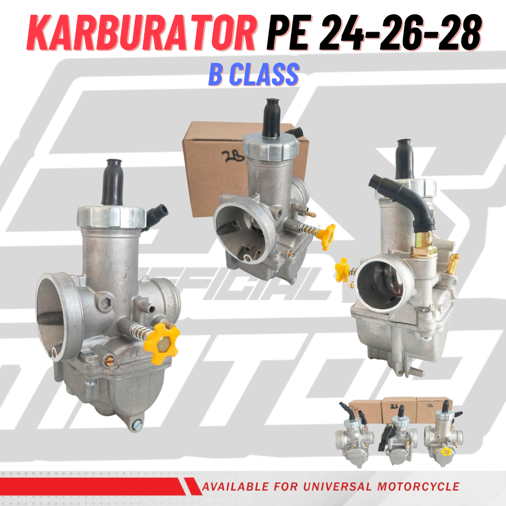 Karbu Karburator PE 24 PE 26 PE 28 Original Keihin Japan Universal Semua Motor Honda Yamaha Suzuki V