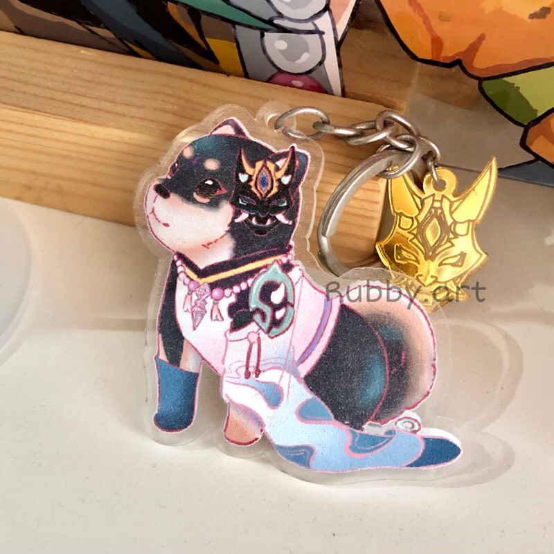 GENSHIN IMPACT KEYCHAIN XIAO