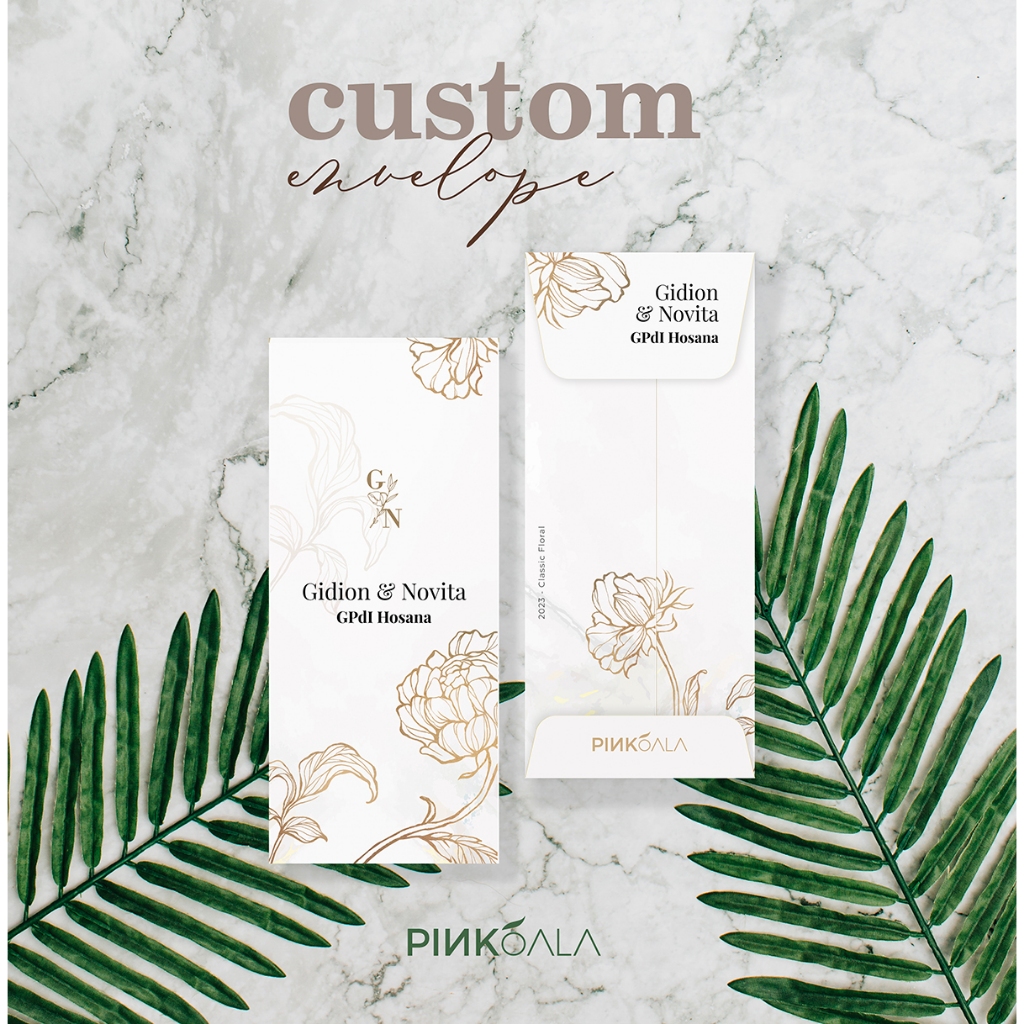 

Amplop Custom - Print 2 sisi - Fancy paper