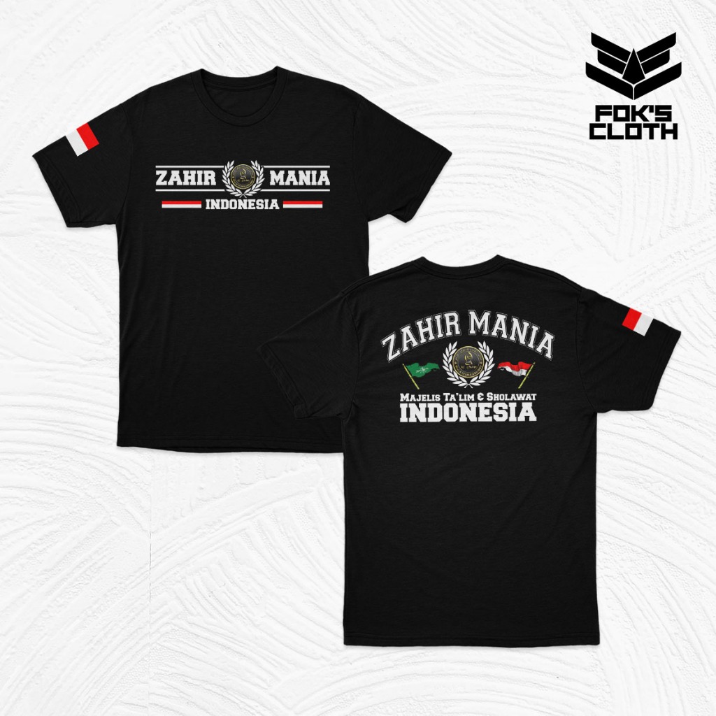 KAOS MAFIA SHOLAWAT AZ ZAHIR HABIB ALI ZAINAL ABIDIN ASSEGAF / Baju Santri Majelis Talim Zahir Mania