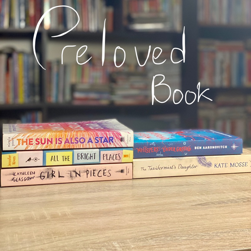 [preloved book/preloved import book/buku preloved] Girl in Pieces - The Sun is Also A Star - All the