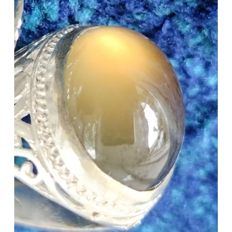 Cincin Batu Giok Solar Aceh (Idocrase)