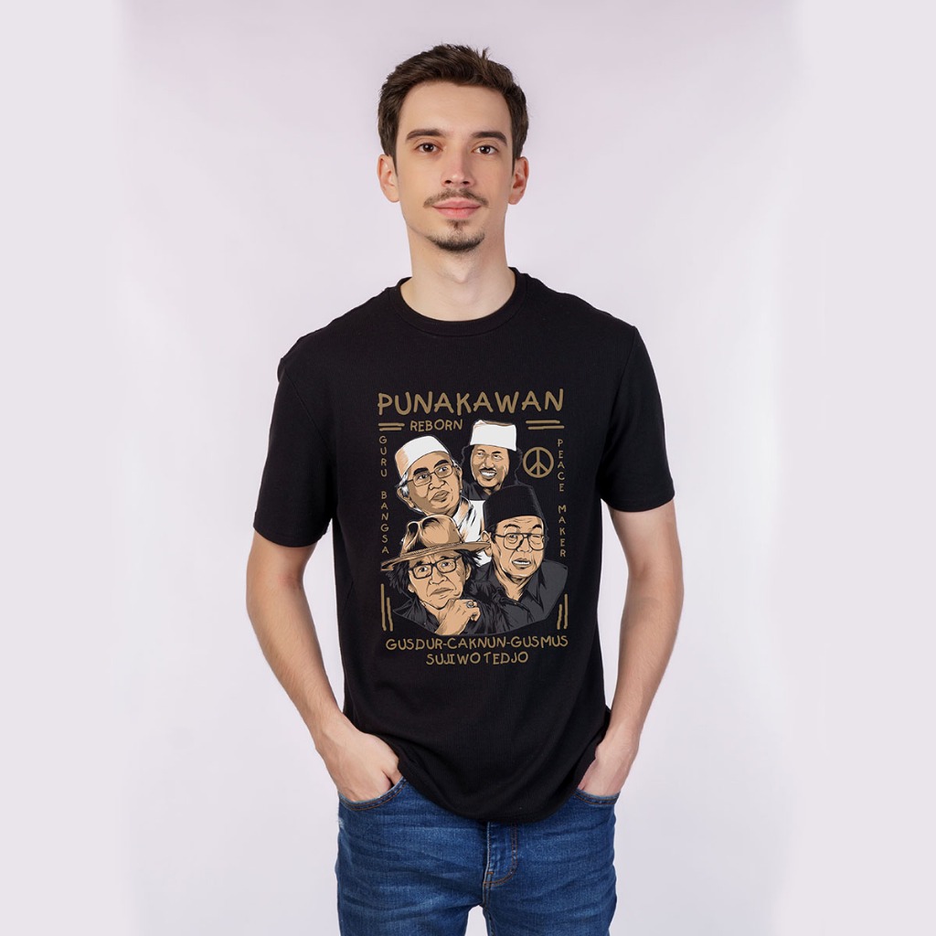 Kaos Punakawan Reborn Gusdur Caknun Gusmus Sujiwo Tejo