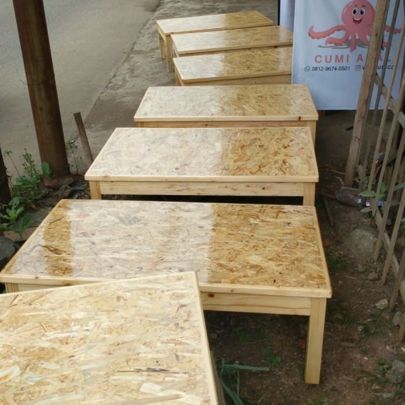 meja lesehan jati Belanda