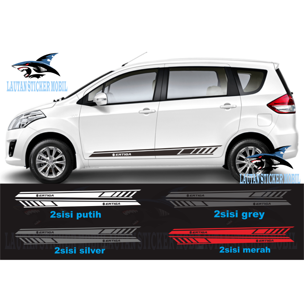sticker sticker mobil ertiga cutting sticker mobil suzuki ertiga