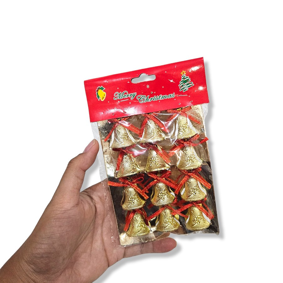 

Hiasan Bell Pita Natal Isi12 L13/44