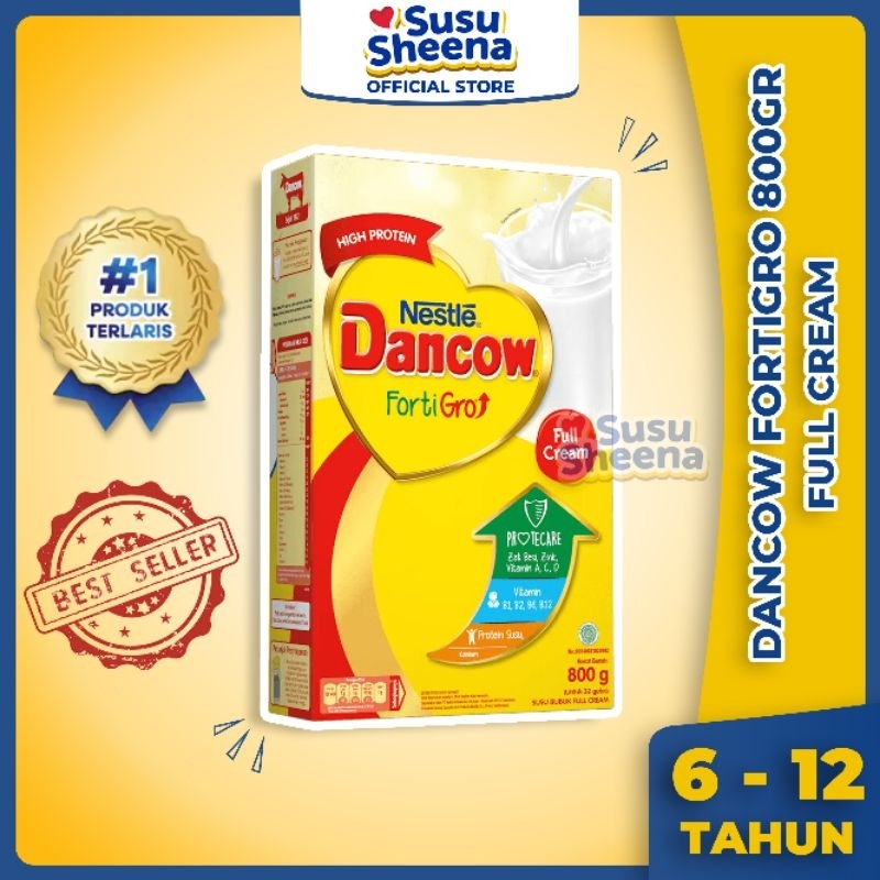 

‼️CUCI GUDANG‼️ DANCOW FORTIGRO 780 GRAM 6-12 TAHUN