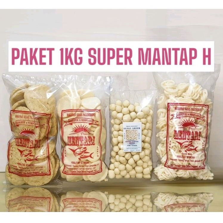 

Paket Super Mantap H - 4 X 250 Gram (1kulit+1kancing+1getas+1sanggul) Ikan Tenggiri