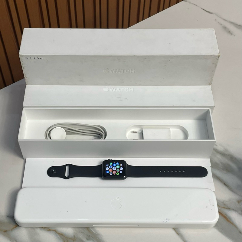 Apple Watch Series 1 42MM Sport Black Ex Resmi IBOX