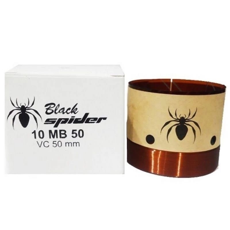 Spool Voice Coil Speaker 10 inch Black Spider 10 MB 50 VC Voice 50mm