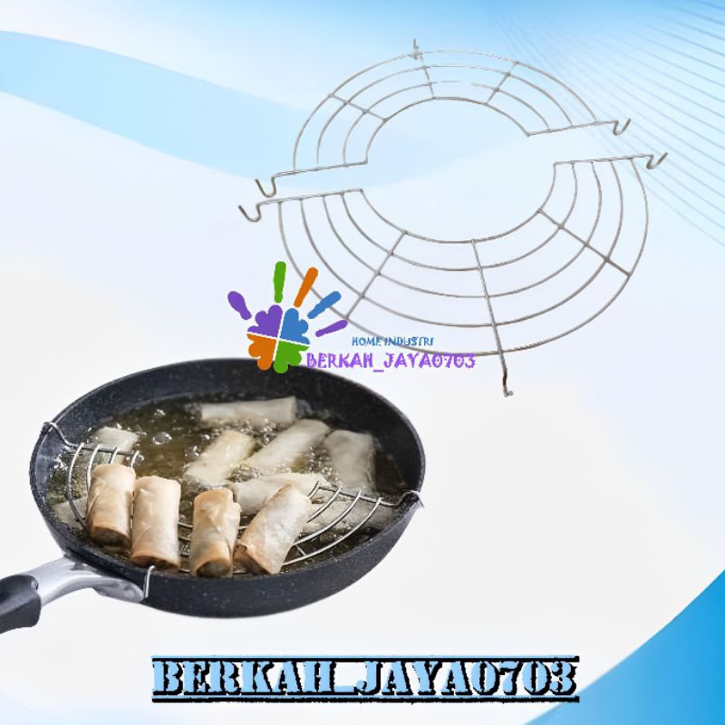 peniris minyak goreng, peniris wajan