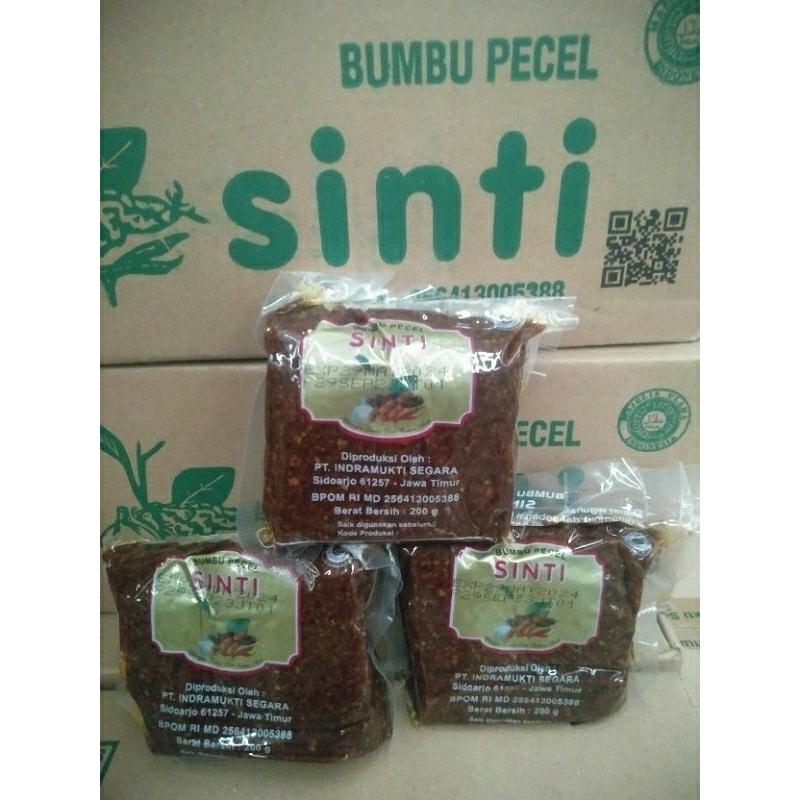 

Bumbu Pecel / Sambal Pecel / Sinti kemasan 100g