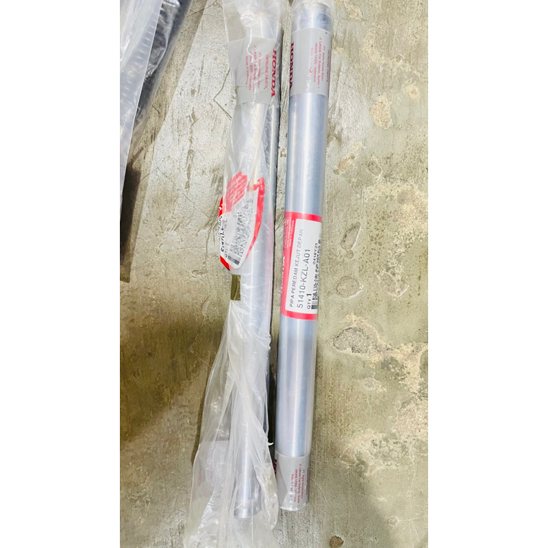 51410-KZL-A01 Pipe comp front fork set original AHM Honda beat fi As shock breaker set kanan kiri or