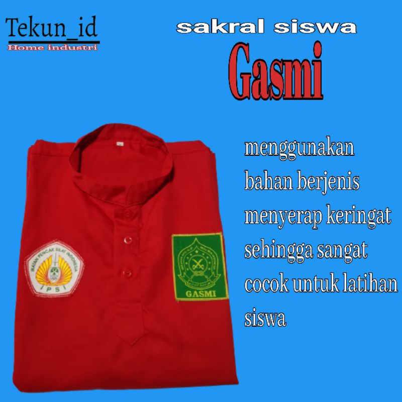 Sakral Pagar Nusa Gasmi - Seragam Pencak Silat Gasmi - Baju Celana Gasmi Termurahhh