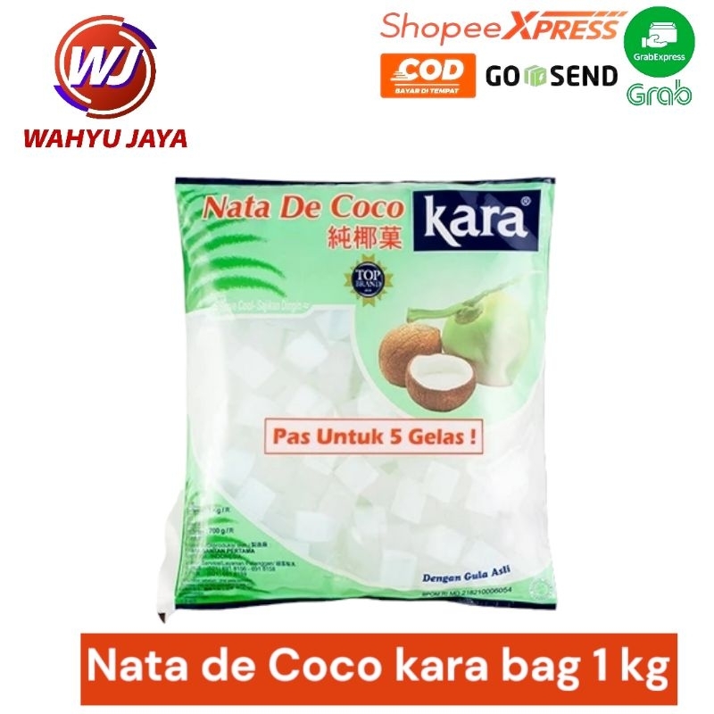 

nata de Coco kara bag 1 kg plain