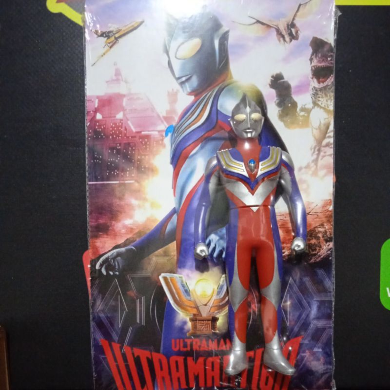 UHS figure Ultraman Tiga Multy Tipe Renewal Bamdai Set