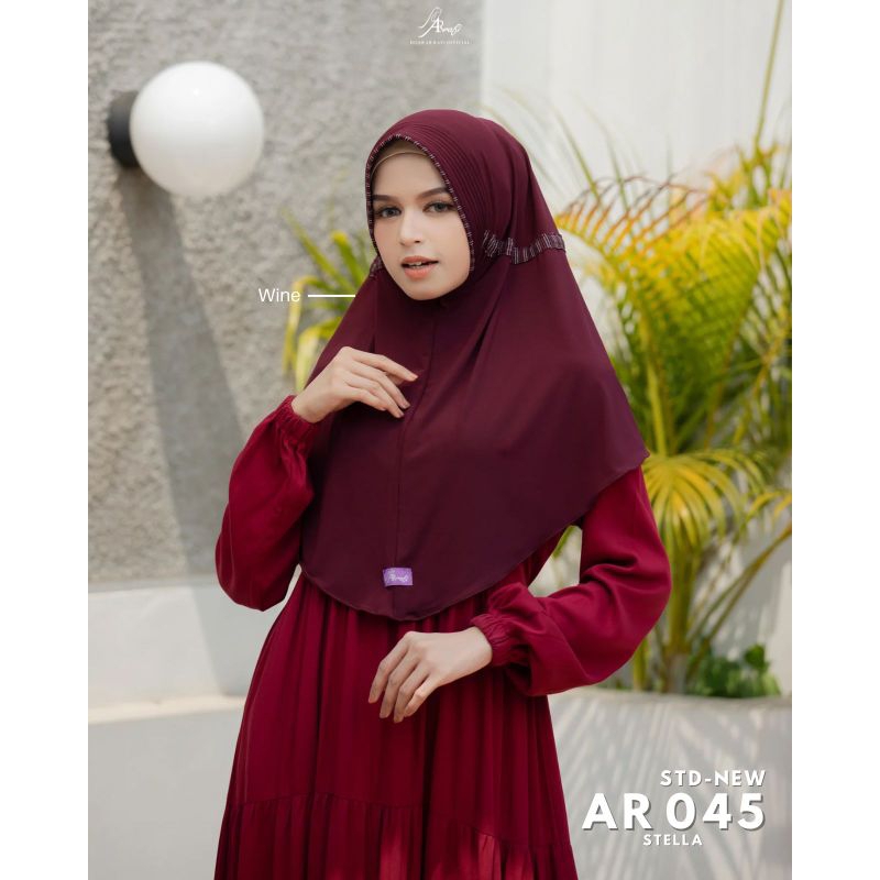 hijab arrafi Ar 045 std jilbab hijab arrafi kerudung simpel arrafi hijab instan arrafi hijab daily a